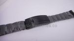 Replacement Imitation Rolex Watch Bands -  Black Watch Band 20mm for Rolex Submariner Watch / NEW STYLE